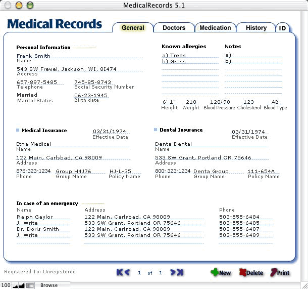 The modernization of personal health records